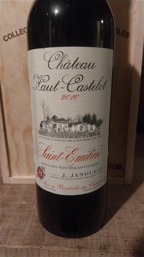 Bordeaux Saint-Émilion Château Haut-Castelot 2010
