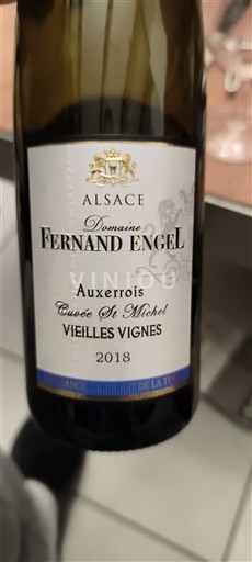 Alsace Domaine Fernand Engel St Michel Vieilles Vignes 2018