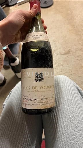 Borgogna Clos-de-vougeot Chanson Père & Fils 1982