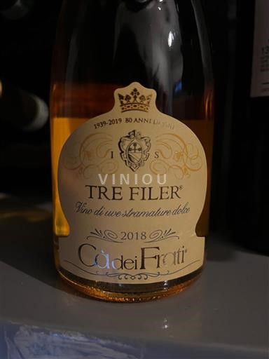 Lombardei Cà dei Frati Tre Filer 2018