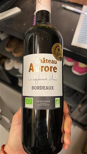 Bordeaux Aurore Un supplément d'Âme 2018