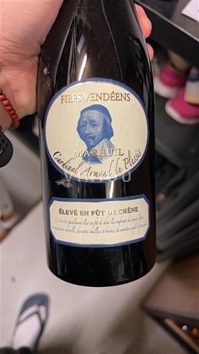 Valle della Loira Fiefs Vendéens Cardinal Amans de Plessis 2019