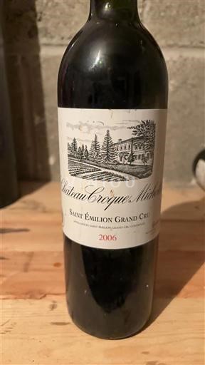 Bordeaux Saint-Émilion Grand Cru Grand Cru Château Croque Michotte 2006