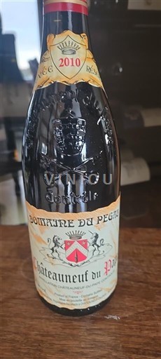 Valle del Ródano Châteauneuf-du-Pape. Domaine Pegau 2010