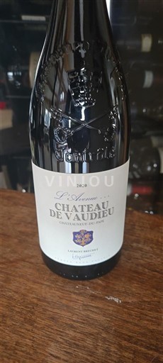 Valle del Ródano Châteauneuf-du-Pape. Château Vaudieu L'Avenue 2020