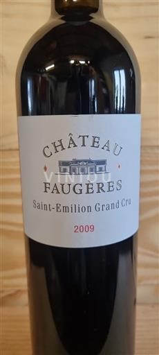 Burdeos Saint-Émilion Gran Cru Faugères 2009