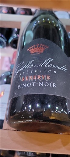 Languedoc ja Roussillon Pays d'Oc Gilles Mondié Sélection Réserve 2021