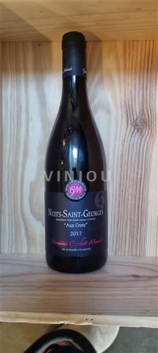 Víno Rouge sec Aux Crots Domaine Gachot Monot 2017 Francie Burgundsko Nuits-saint-georges AOC