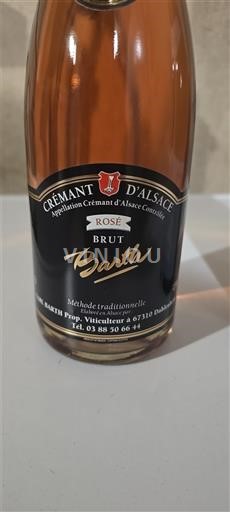 Alsace Crémant d'Alsace Barth Không niên vụ