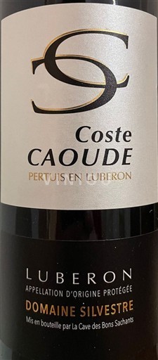 Rhône-dalen Luberon Domaine Silvestre Coste Caoude 2018