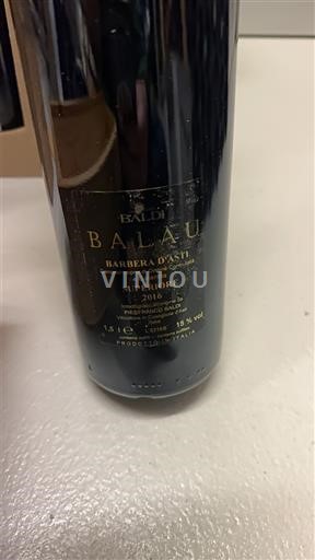 Piamonte Barbera d'Asti Baldi Ballau 2016