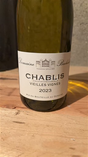 Burgundija Chablis Domaine Bachelier Vieilles Vignes 2023