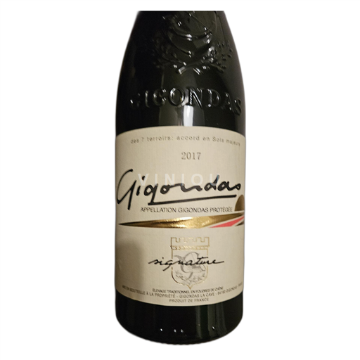 Rhône-dalen Gigondas Gigondas La Cave Signature 2017