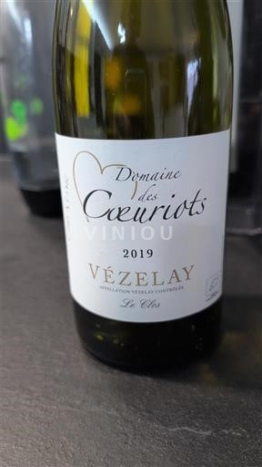 Burgundy Volnay Domaine S Coeurriots Le Clos 2019