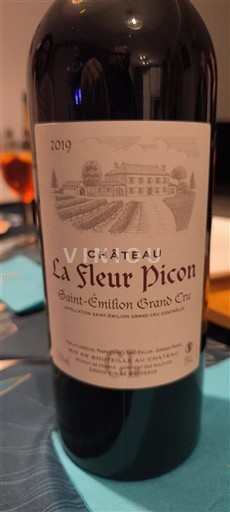 Bordeaux Saint-Émilion Grand Cru Grand Cru Château La Fleur Picon 2019