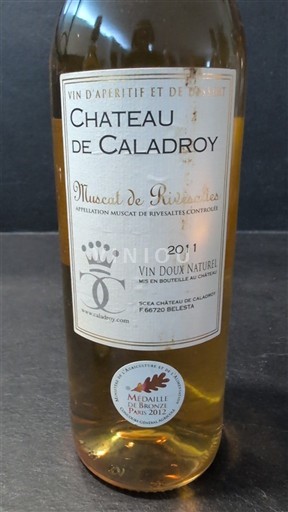 Roussillon Muscat de Rivesaltes Château Caladroy 2011