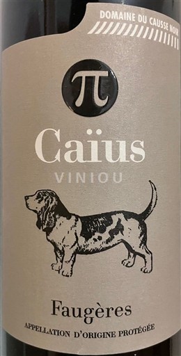 Langvedok Faugères Domaine Causse Noir Caius 2016