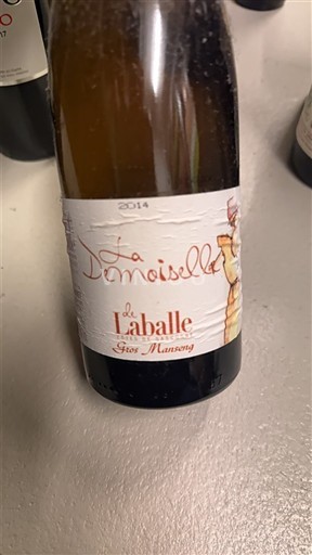 Sydväst Côtes de Gascogne Laballe La Demoiselle 2014