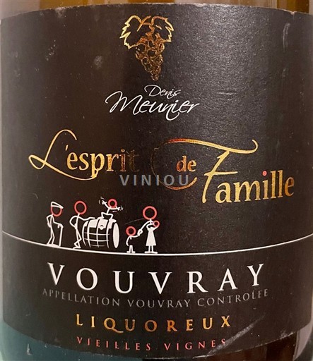 Loiredalen Vouvray Denis Meunier L'Esprit de Famille 2016