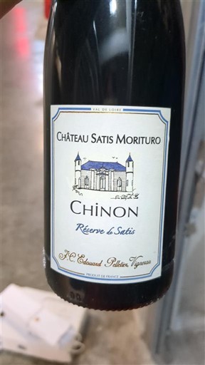 Valle del Loira Chinon Château Satis Morituro Réserve Satis 2022