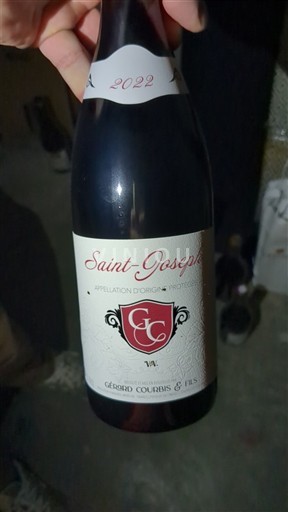 Rhône Valley Saint-Joseph Gérard Courbis & Fils 2022