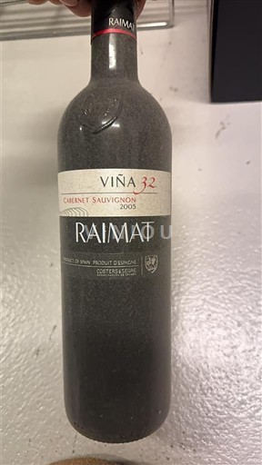 Catalonia Costers del Segre Raimat Viña 32 2005