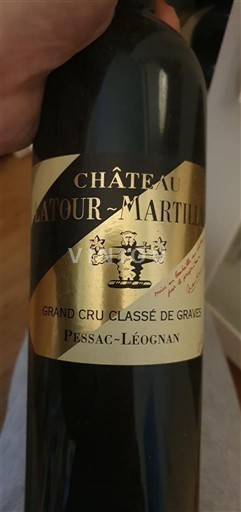 Burdeos Pessac-Léognan Grand Cru Latour-Martillac 2014