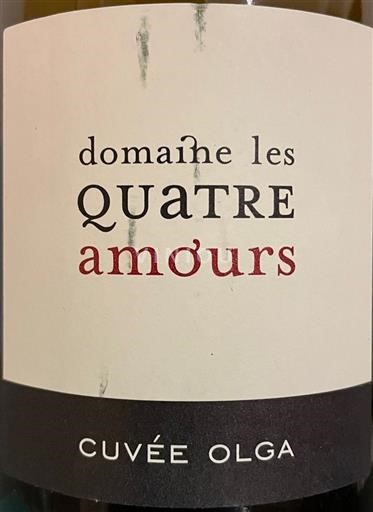 Languedoc ja Roussillon Pays d'Oc Domaine Les Quatre Amours Olga 2019