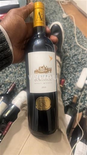 Bordeaux Haut-Médoc Château Agassac L'Esprit d'Agassac 2018