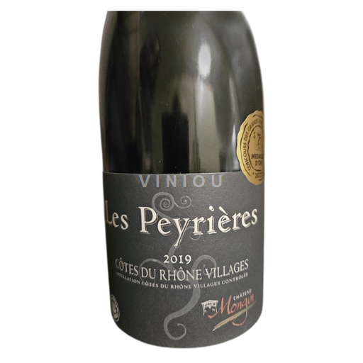 Údolí Rhôny Côtes-du-Rhône-villages Mongin Les Peyrières 2019