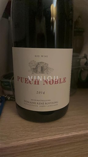 Linguadoca e Rossiglione Paese d'Oc Domaine René Rostaing Puech Noble 2014