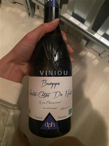 Burgund Hautes Côtes de Nuits Patrick Hudelot Les Plançons 2023