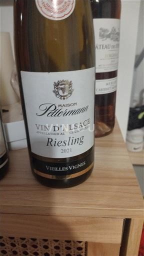 Alsácia Maison Petermann Vielles Vignes 2021
