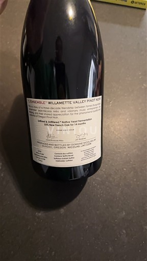 AVA Bờ Đông Không được chỉ định Domaine Nicolas-Jay L'Ensemble 2019