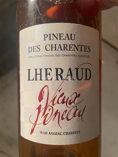 Poitou-Charentes Pineau des Charentes Lhéraud Vieux Pineau Niet-geïntegreerd