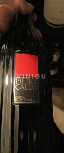 Campania Wines Fiano di Avellino Feudi di San Gregorio Pietracalda Riserva 2023