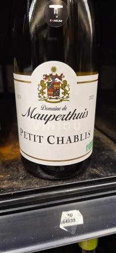 Bourgogne Petit-chablis Domaine Mauperthuis 2022