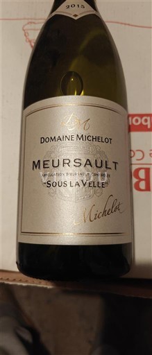 Burgundija Meursault Domaine Michelot Sous la Velle 2015