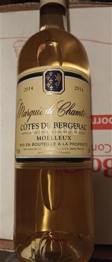 Tây Nam Côtes-de-bergerac Marquis de Chanteleau 2017
