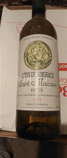 Bordeaux Côtes-de-bordeaux-saint-macaire Na Na 1998