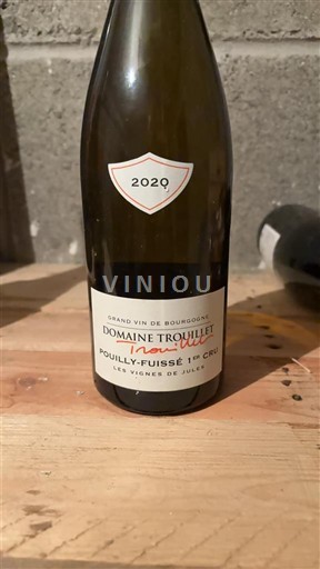 Bourgogne Pouilly-fuissé Premier Cru Domaine Trouillet Pouilly-Fuissé 1er Cru Les Vignes de Jules 2020