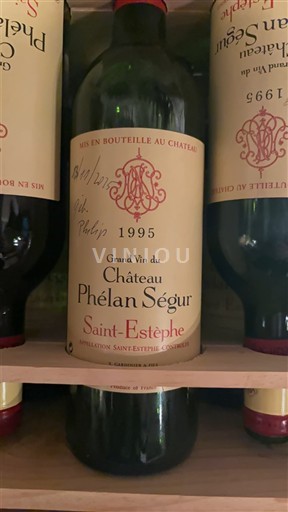 Bordoja Saint-Estèphe Grand Cru Château Phélan Ségur 1995