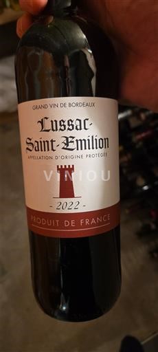 Bordeaux Lussac-saint-émilion Amand Chaperon 2022