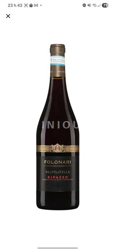 Vénétie Valpolicella Ripasso Folonari 2023