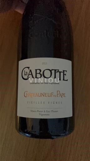 Valle del Ródano Châteauneuf-du-Pape. La Cabotte Vieilles Vignes 2023