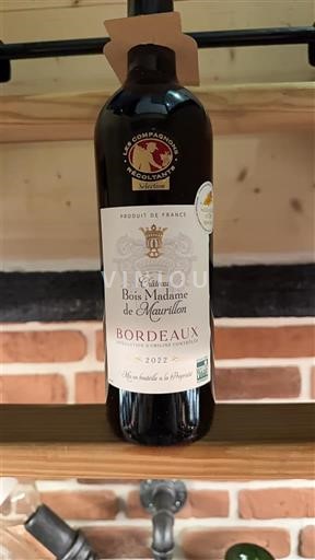 Bordeaux Château Bois Madame de Maurillon 2022
