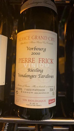 Alsace Not Specified Grand Cru Pierre Frick Vorbourg 2000