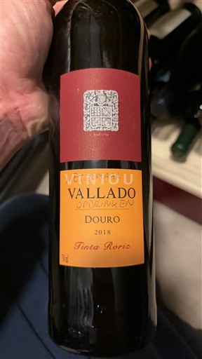 Douro Quinta do Vallado Tinta Roriz 2018