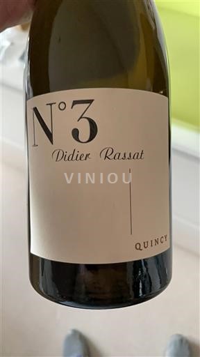 Vallée de la Loire Quincy Didier Rassat N°3 2023