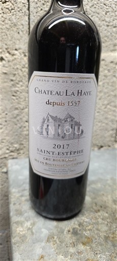 Bordeaux Saint-Estèphe Château La Haye 2017
